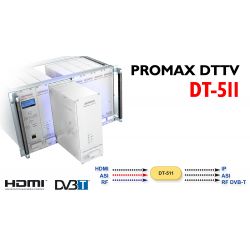 Modulador de Cabecera TDT COFDM Promax DT-511 Encoder DVB H.264