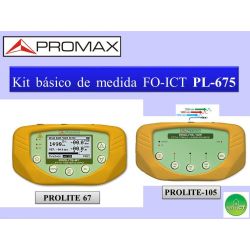PL-675: Kit básico de medida de fibra óptica ICT