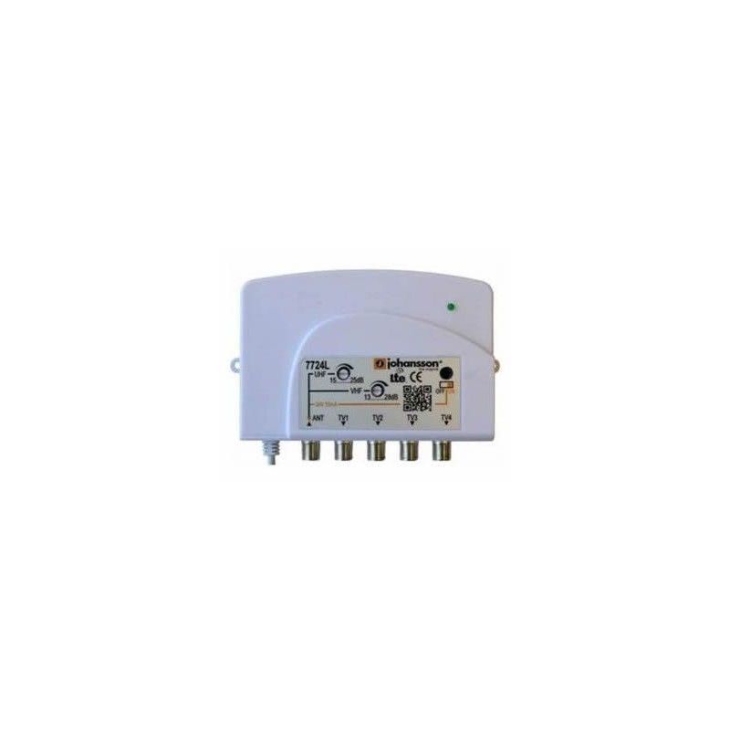 Housing Amplifier 1 input - 4 outputs