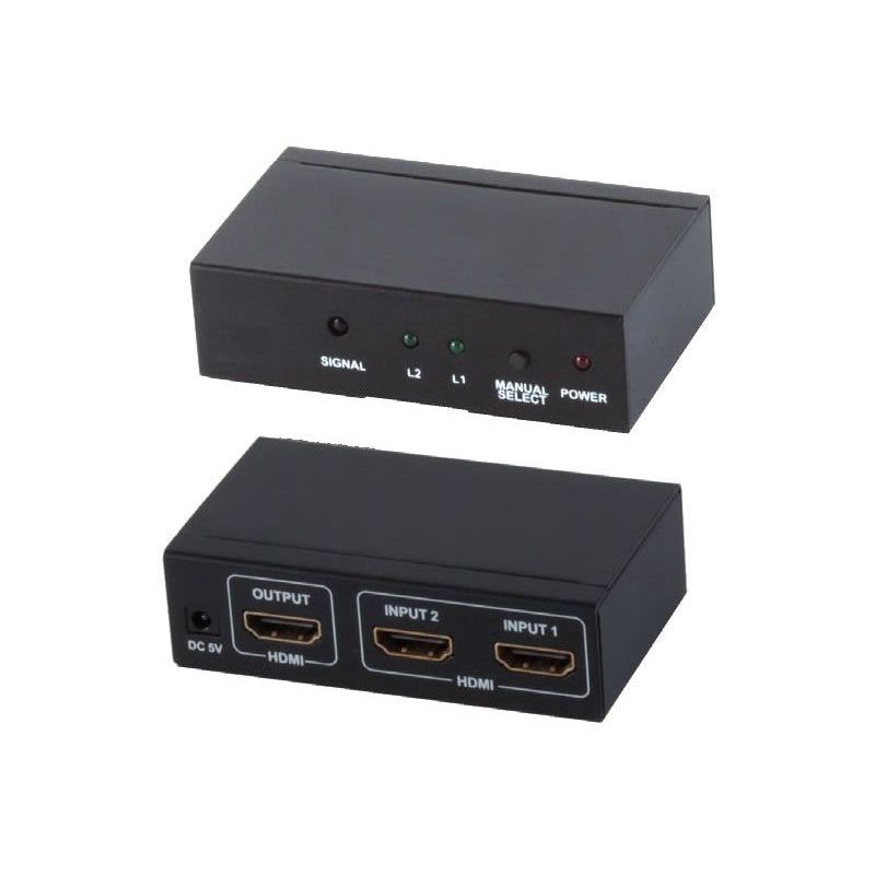 2x1 HDMI with Remote Control (2 1 out)