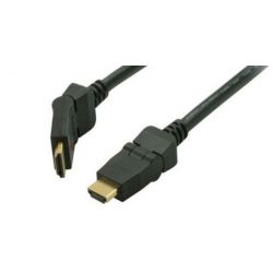 Cable HDMI 2.0 1.5m 24k gold plated, 4K, 3D, HDR, HEAC, HDPC, ferrit core, OFC, Halogen Free