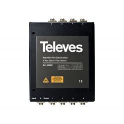 Répartiteur optique 1310/1550nm, FC/PC, 2D 4dB Televes