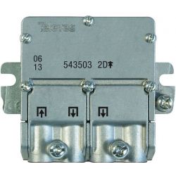 Mini-Repartidor 5...2400 MHz easyF 2D 4,3/4dB Televes