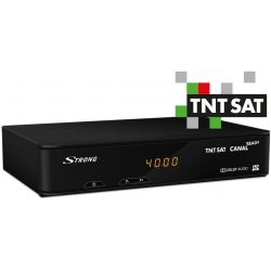 Strong SRT 7404: Récepteur pour bouquet TNT via satellite srt7404