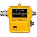 Promax CV-100: Conversor de señal optica a RF