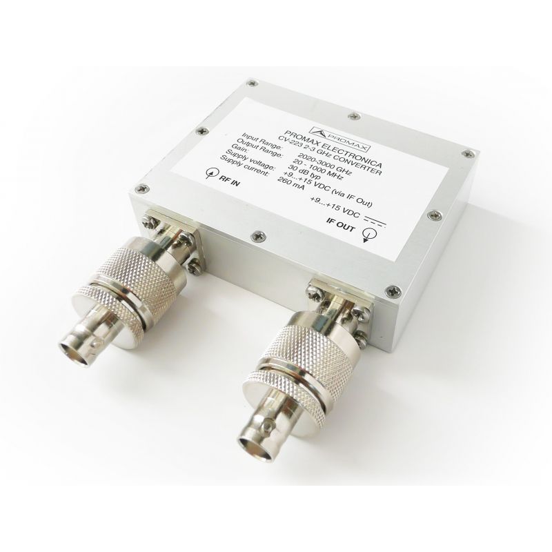 Promax CV-223: Convertisseur 2 - 3 GHz
