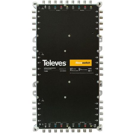 Multiswitches 9x9x24 F Terminal/Cascade - Nevoswitch Televes