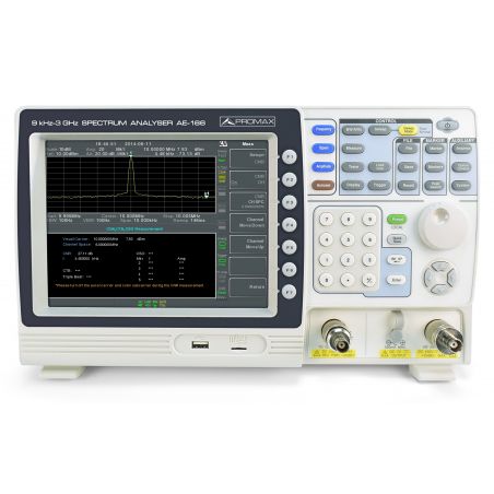 Promax AE-167: 3 GHz spectrum analyser with tracking generator