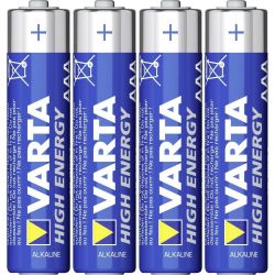 4x VARTA AAA LR03 Batterie Micro ALKALINE 1,5V Batterien HIGH ENERGY POWER 