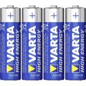 Pilas alcalinas AA Varta High Energy LR06 1.5V 4pcs