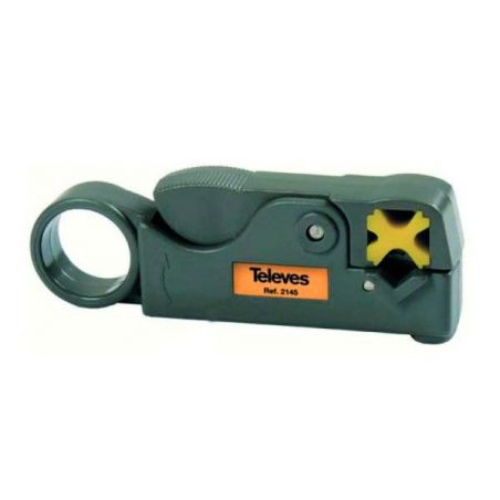 Coaxial cable stripper Televes