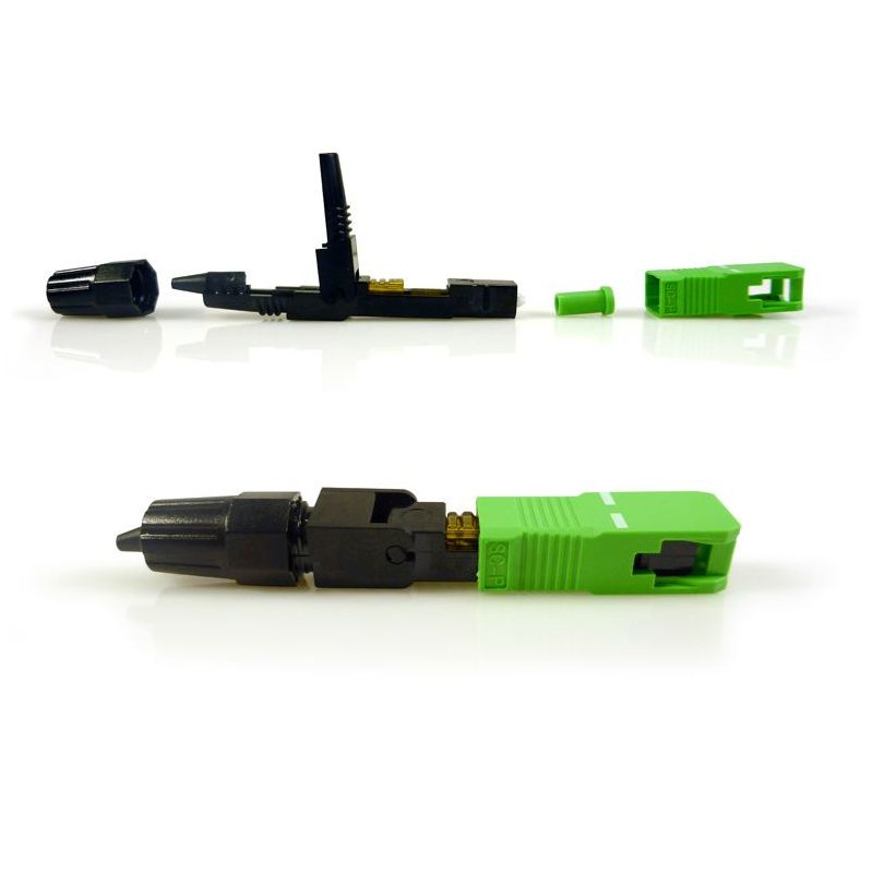 SC/APC Connectors (mounting kit included) Televes