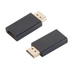 Conversor DisplayPort macho para HDMI fêmea