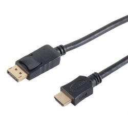 Câble Display Port 1.2 convertisseur HDMI 3m