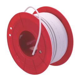 Cable coaxial RG6 triax koka blanco interior bobina de 100 metros