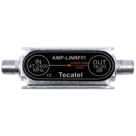 SAT/TDT Amplifier line Tecatel 20 dB 47-2400 Mhz
