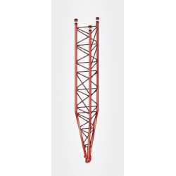 Section inférieure renforcée 3m pylône 450 couleur rouge Televes
