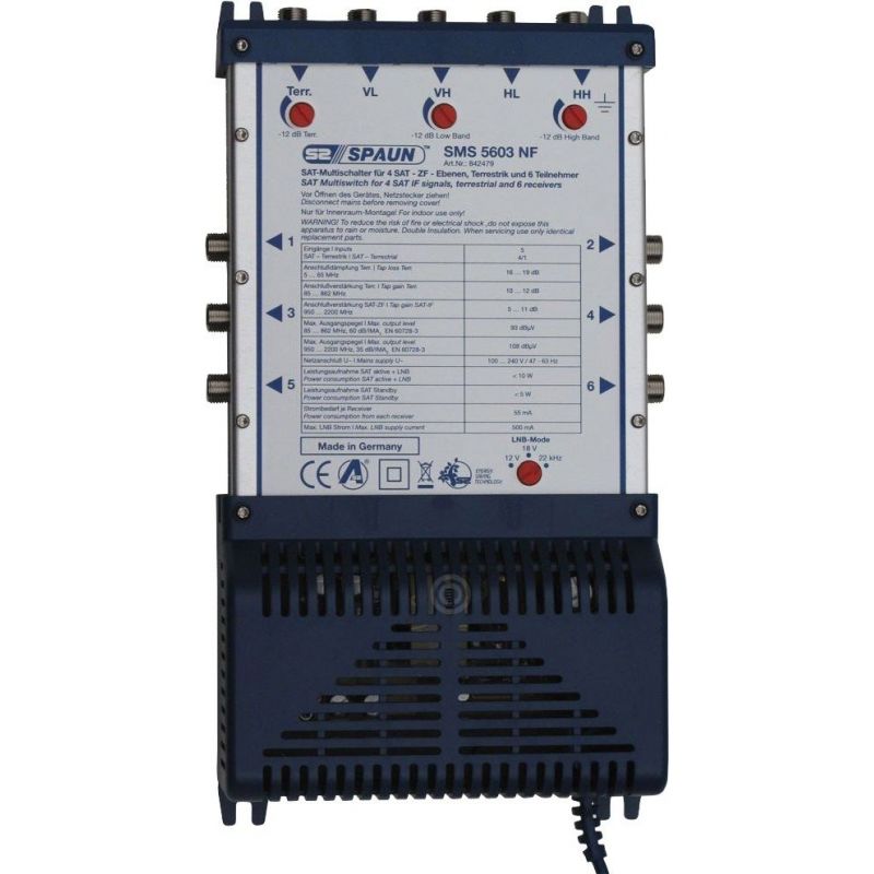 Spaun 5x6 SMS 5603 NF Multiswitch