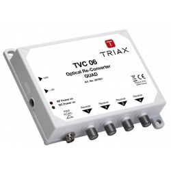 Triax TVC 06 Mini convertisseur optique QUAD BIS+TERR Triax 307641
