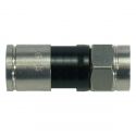 F Connector Compression for TSH Triple Shielded Cables (SK), Plastic Box Televes