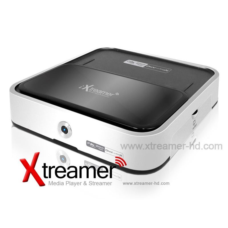 iXtreamer mkv Disco Multimedia Full HD 1080 compatible Apple MAC + Wifi n