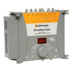 Johansson 6602 Profiler SAT Amplificador terrestre programável 7 entradas LTE