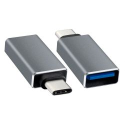 Adaptador Micro USB 3.1 C a USB 3.0 A Hembra