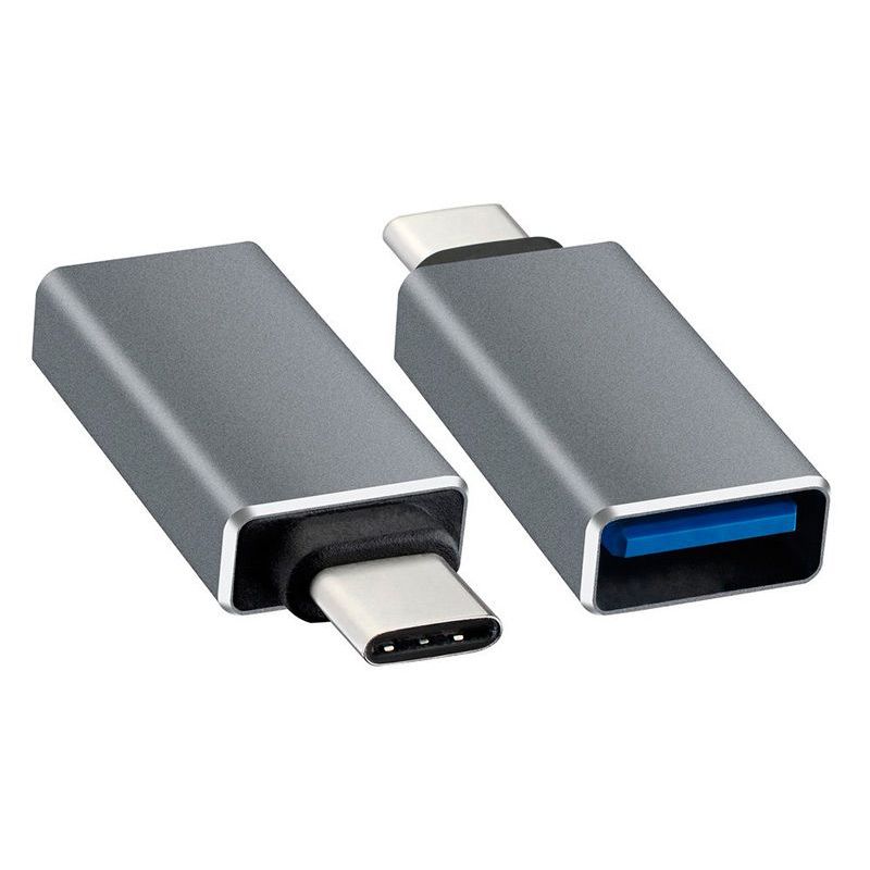 Adaptador fêmea Micro USB 3.1 C para USB 3.0 A
