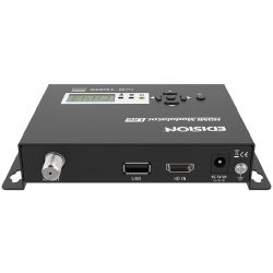 Full HD Verteilung über Koaxial Schnelle Konfiguration Single HDMI auf DVB-T MPEG4 RF Modulator Plug and Play EDISION HDMI Modulator Mini Mini-Größe USB Pre-Config Funktion 50ID