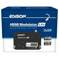 Edision HDMI Modulador Lite Único HDMI para DVB-T
