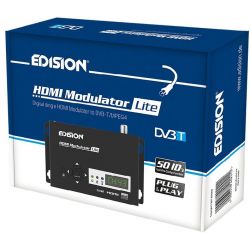 Edision HDMI Modulador Lite Único HDMI para DVB-T