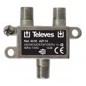 Dérivateur 5-1000 MHz F 1D 14 dB Intérieur Televes