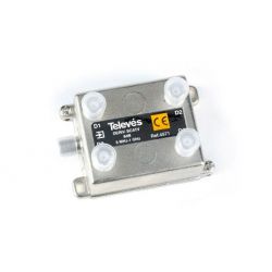 Dérivateur 5-1000 MHz F 4D 8 dB Intérieur Televes