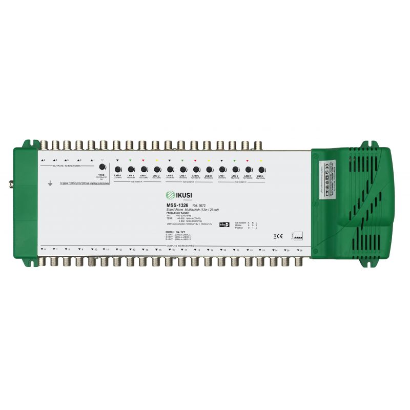 Multiswitch standalone 13 inputs 26 outputs