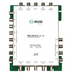 Ikusi MSC-0508-05 - Multiswitch cascadable 5 entradas 8 salidas -5dB