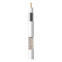 Coaxial cable T100 White PVC Coil wooden 250m Televes