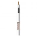 Coaxial cable T100 White PVC Coil wooden 250m Televes