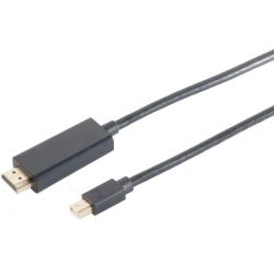 Cabo adaptador Mini DisplayPort para HDMI 3m