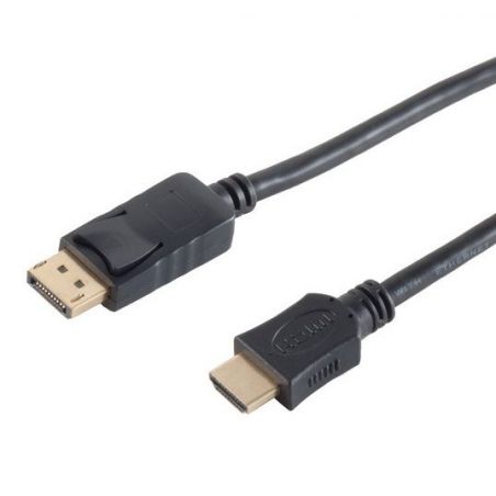 Cabo Display Port 1.2 para HDMI conversor de 3m