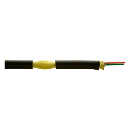 Plastic coil 200m 2-fiber cable single-mode LSFH outdoor Televes