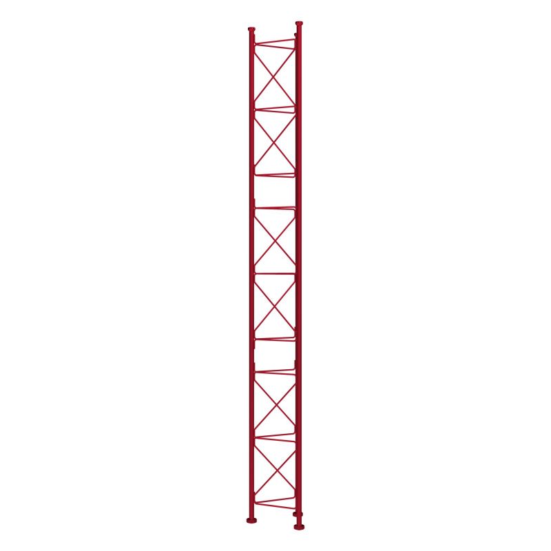 Tramo intermedio Zinc + Pintura Rojo 3m torreta serie 360 Televes