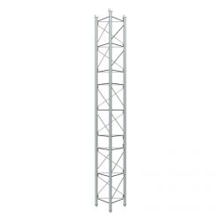 Seção intermediária reforçada zinco + tinta branca série 3m torre 450 Televes