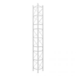 Seção intermediária reforçada zinco + tinta branca série 3m torre 450 Televes