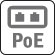 16 PoE Ports (Max 25.5W@RJ45) up to 150W/ 1-8 ports support ePoE/EoC