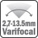 ) Varifocal Motorizada 2,7-13,5 mm