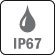 IP67, resistente al agua.