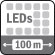 LEDs IR (Até 100m)